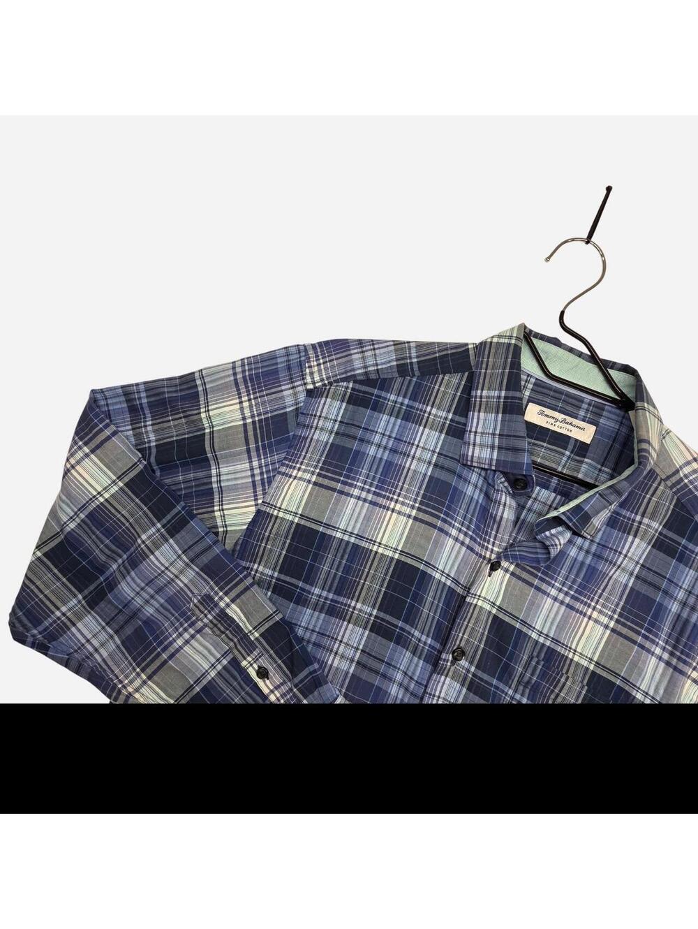 Tommy Bahama Men's Blue and Multi Shirt